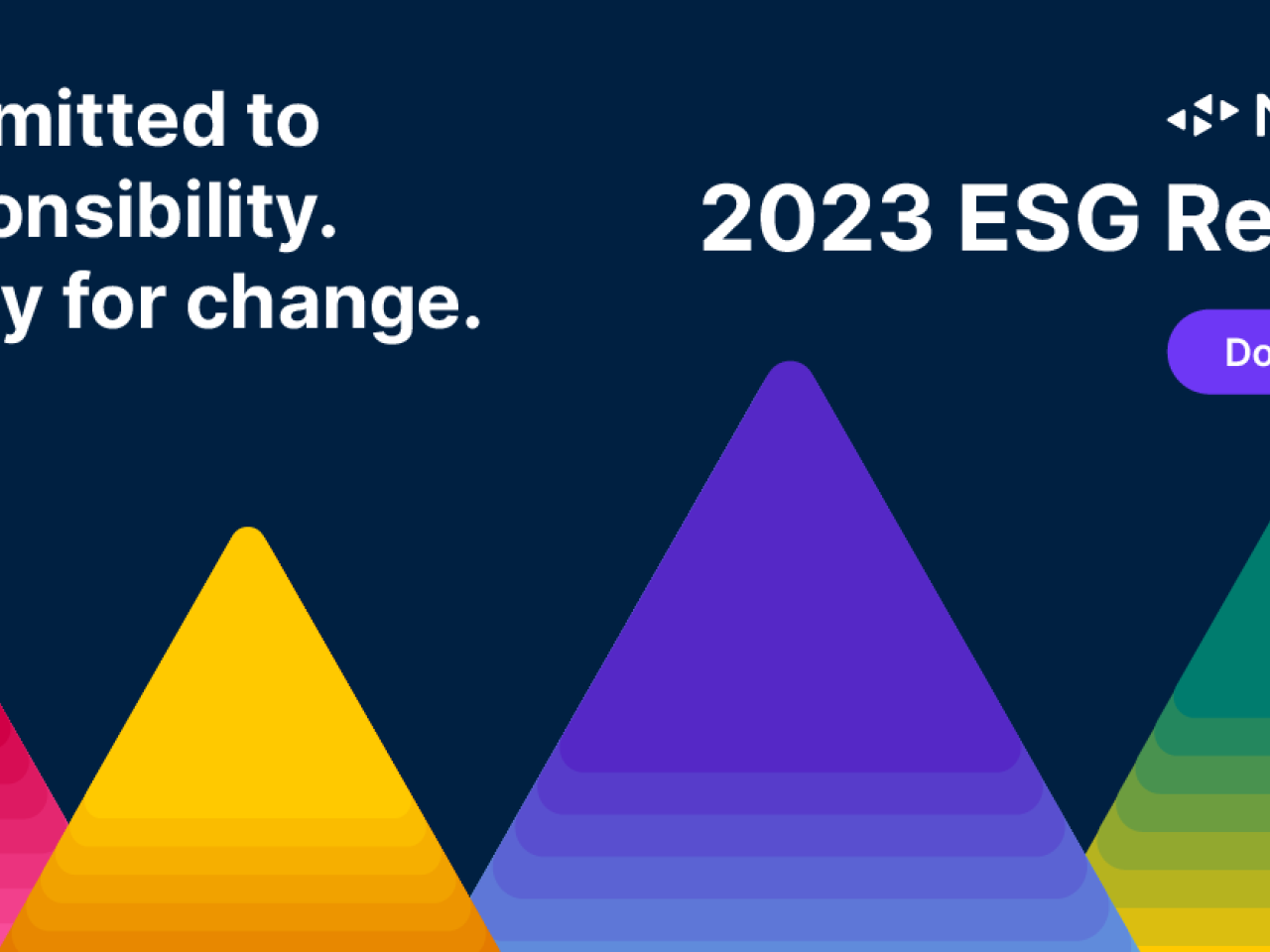 "Committed to responsibility. Ready for change. 2023 ESG Report"