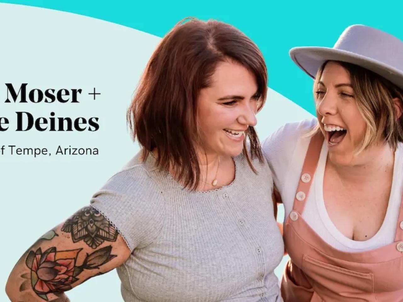 Lanie Moser + Renee Deines, GoDaddy, Tempe, AZ.