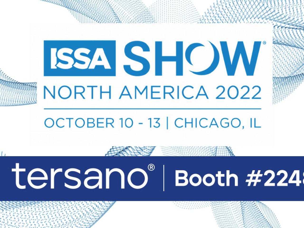 Tersano Booth 2248 at ISSA Show North America 2022