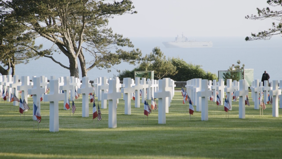 Normandy American cemetery 