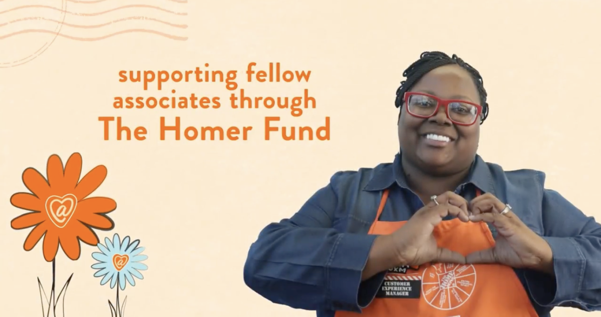 Supporting fellow associates through The Homer Fund.