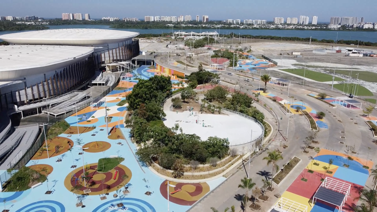 Drone footage of Rio 2016 