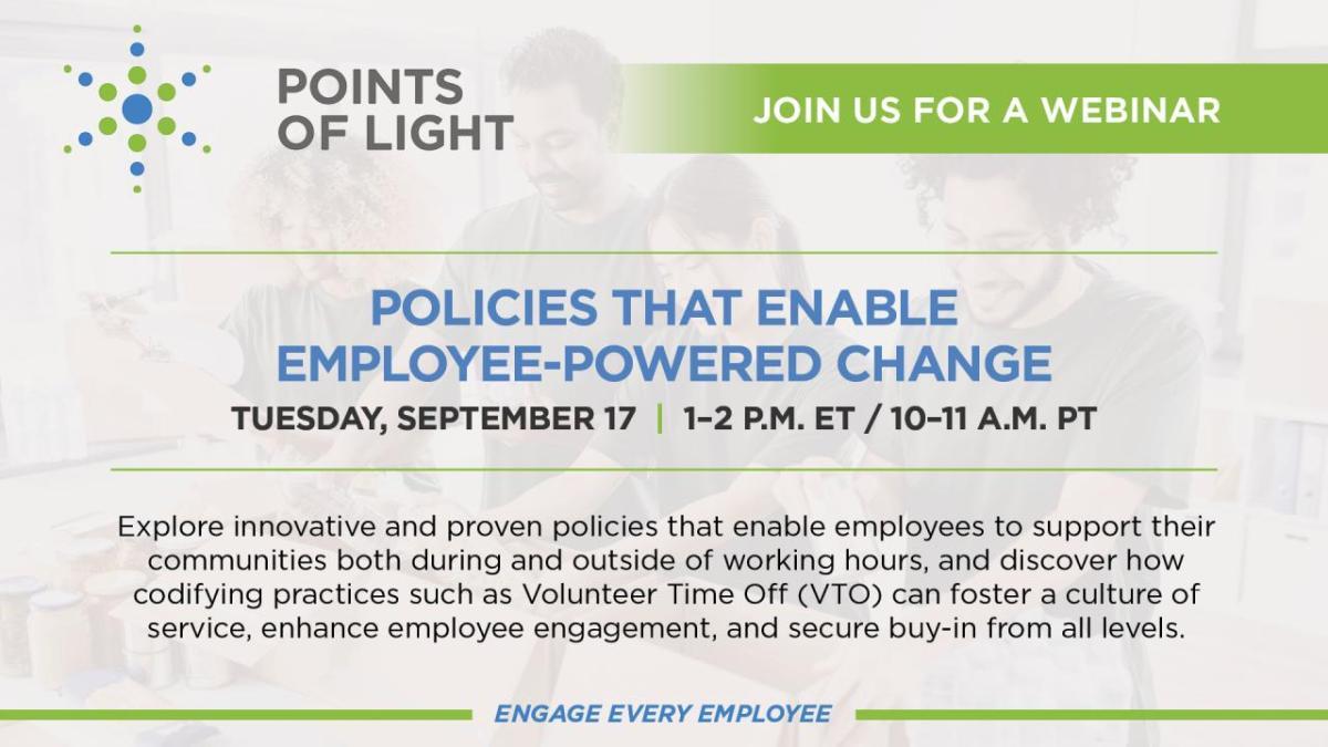 Policies That Enable Employee Powered Change Graphic