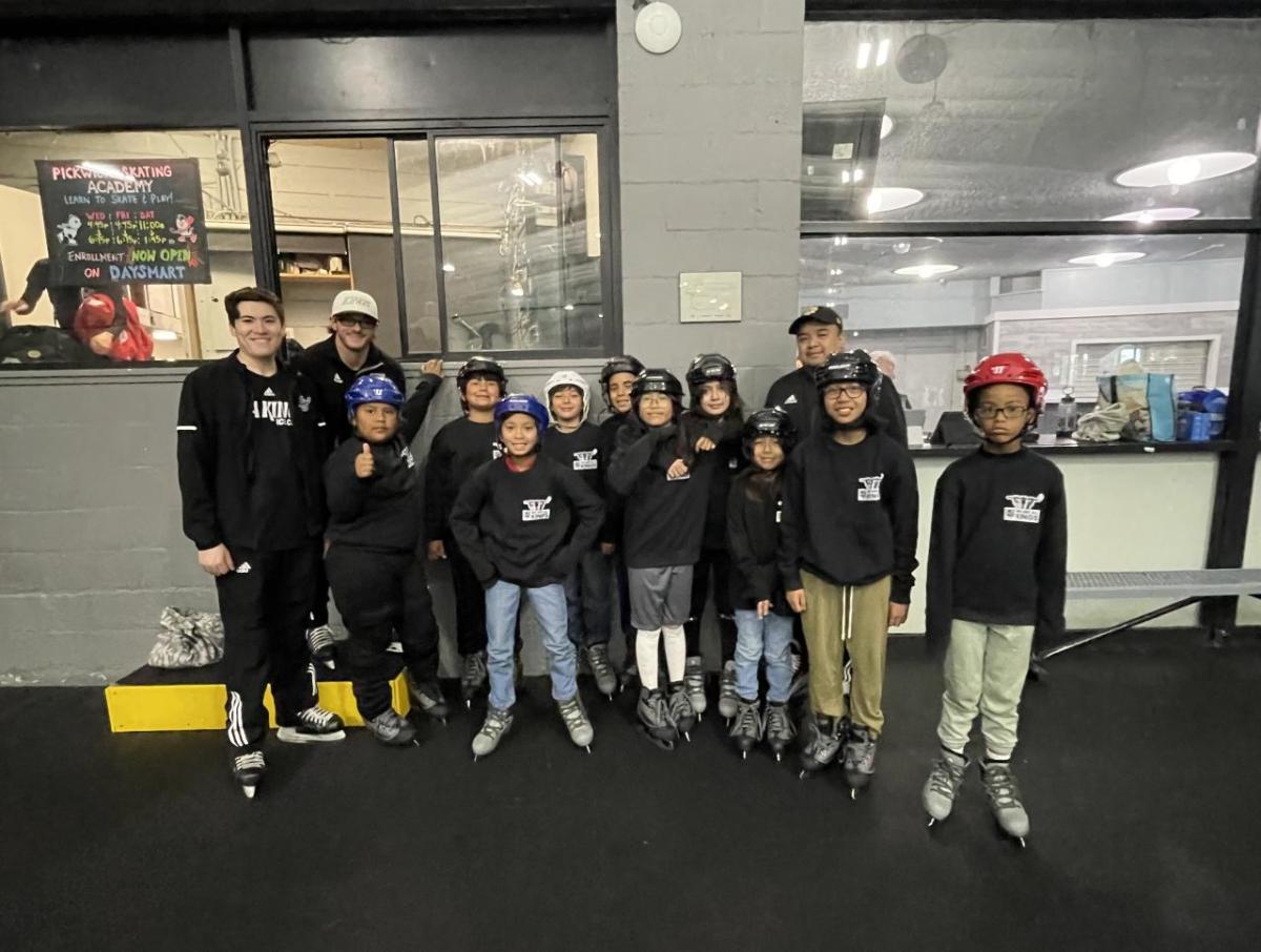 The LA Kings hosted a dedicated learn to skate session with Search To Involve Pilipino Americans (SIPA) to introduce children in their after school program to skating.