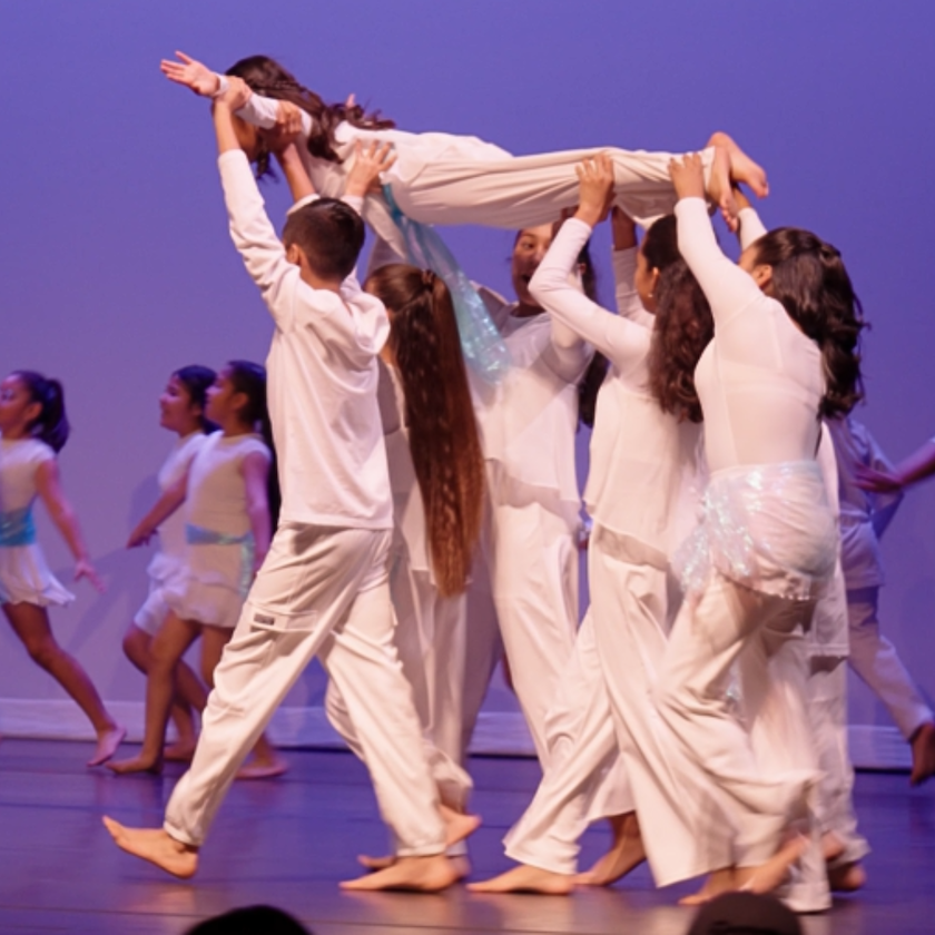 A Step Beyond students participating in their annual dance recital.