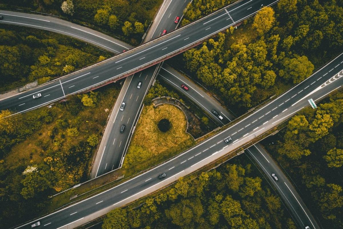 Overpasses from above