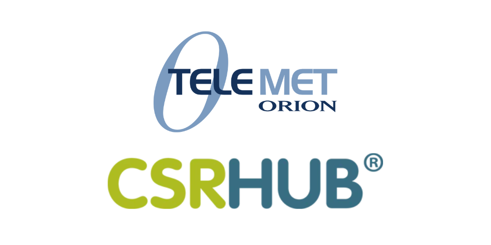 Telemet Orion and CSRHub Logos