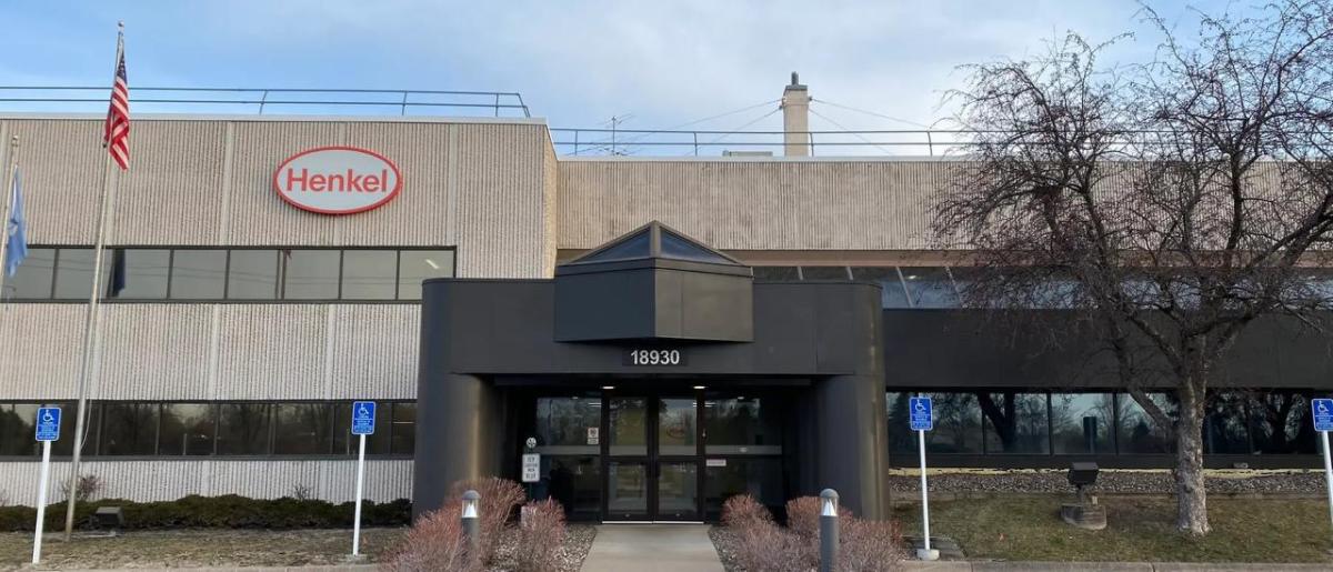 Exterior of the Henkel building in Chanhassen 