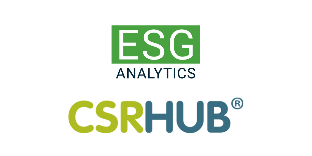ESG Analytics and CSRHub Logo