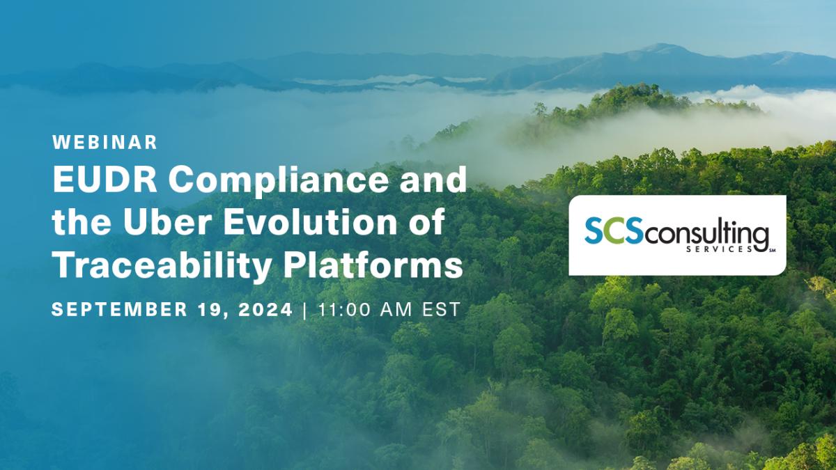 EUDR Compliance and the Uber Evolution of Traceability Platforms