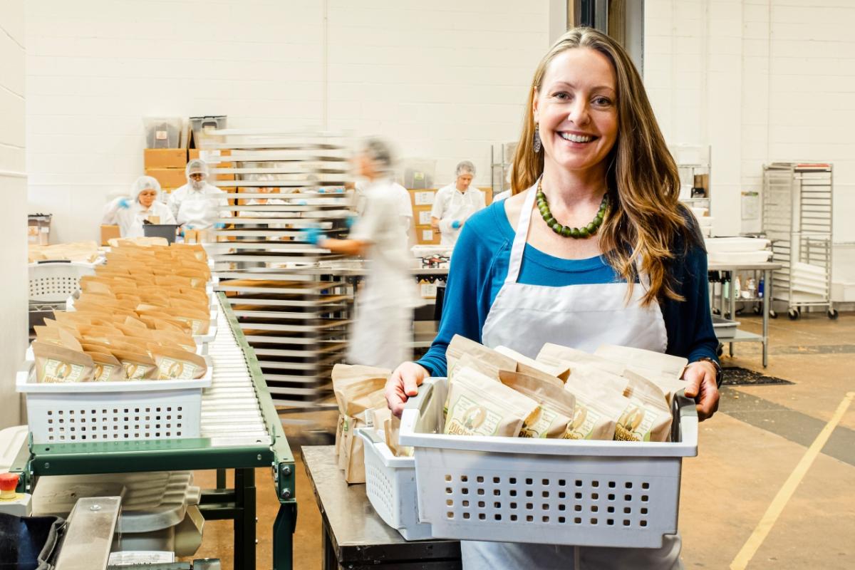 Michele's Granola processing area