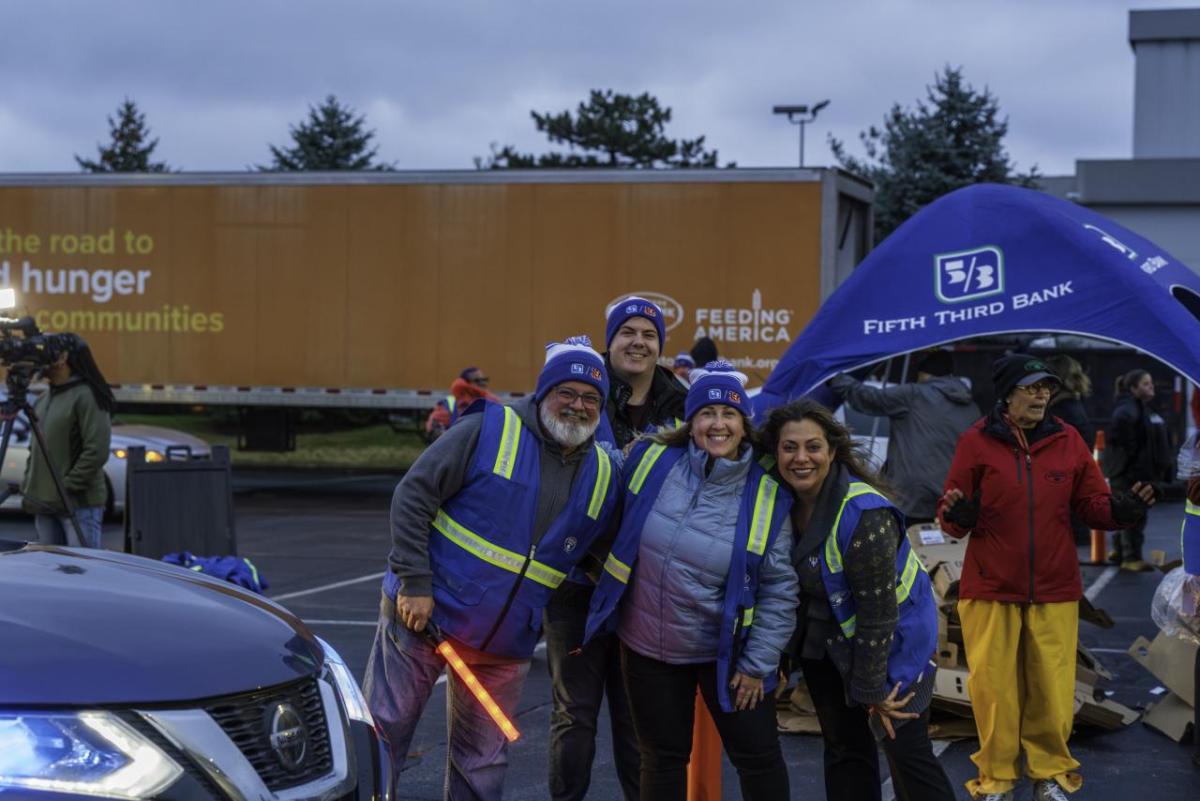 Group of volunteers