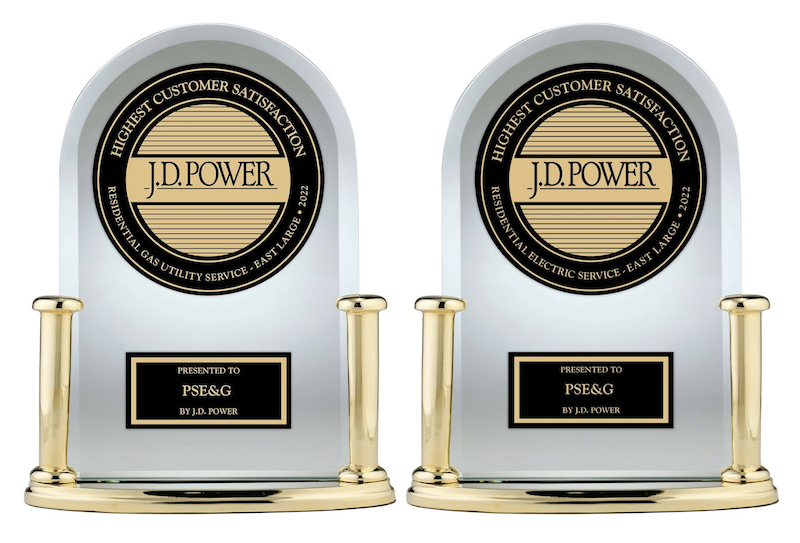 PSE&G Two J.D. Power Awards 2022