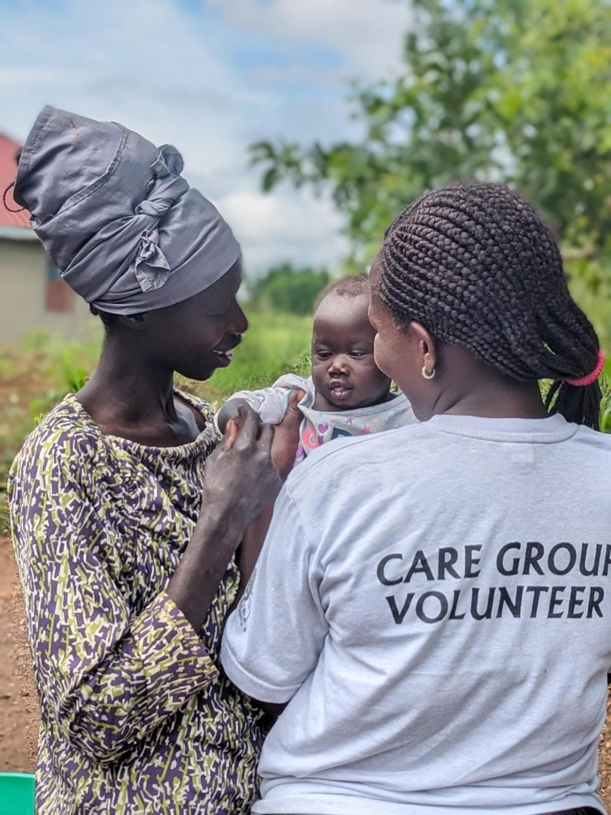 When Sandra's baby started vomiting, Sandra rushed her into the health center to get treatment. 