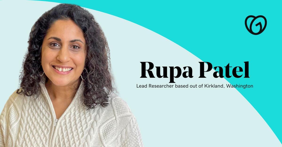 Rupa Patel, Lead Researcher, GoDaddy.