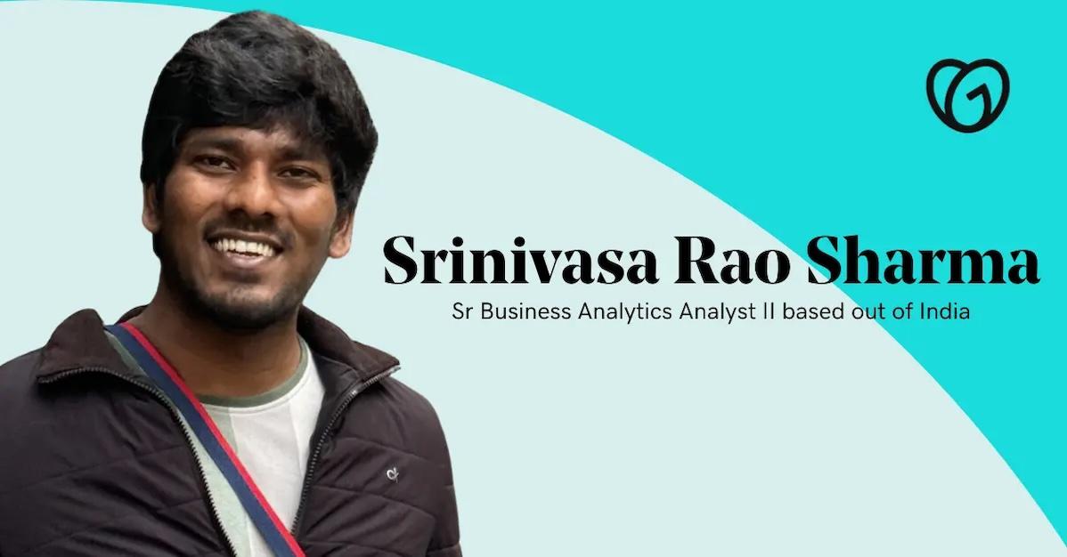 Srinivasa Rao Aharma, Business Analytics, GoDaddy
