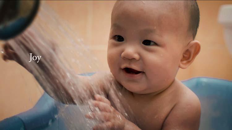 baby in bathtub