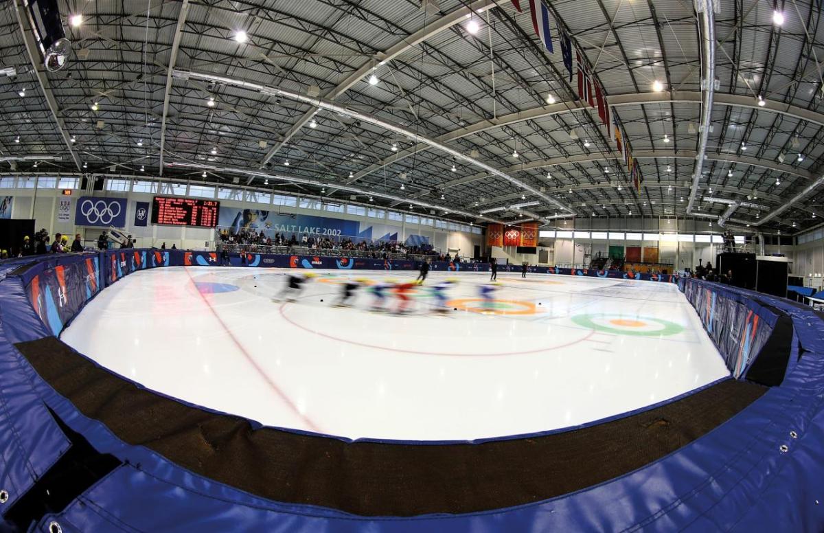 weather-proof indoor ice event ring 