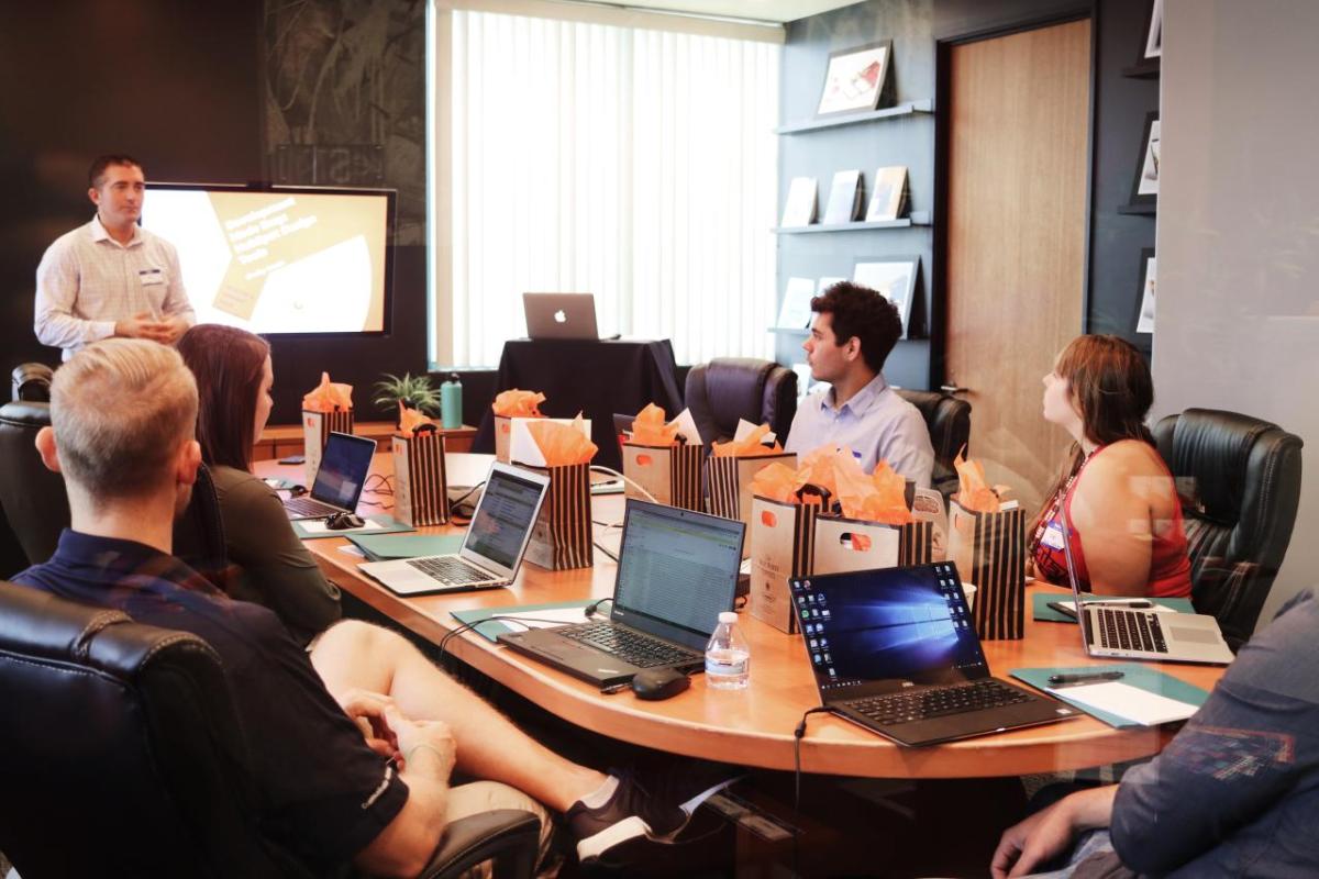 board of directors around a table