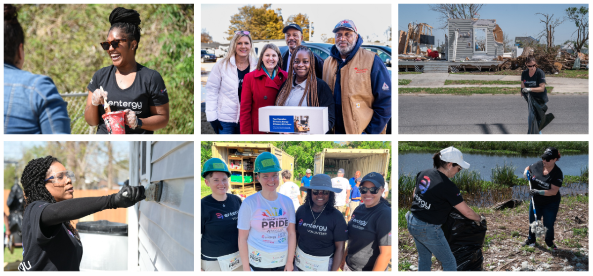 employees volunteering