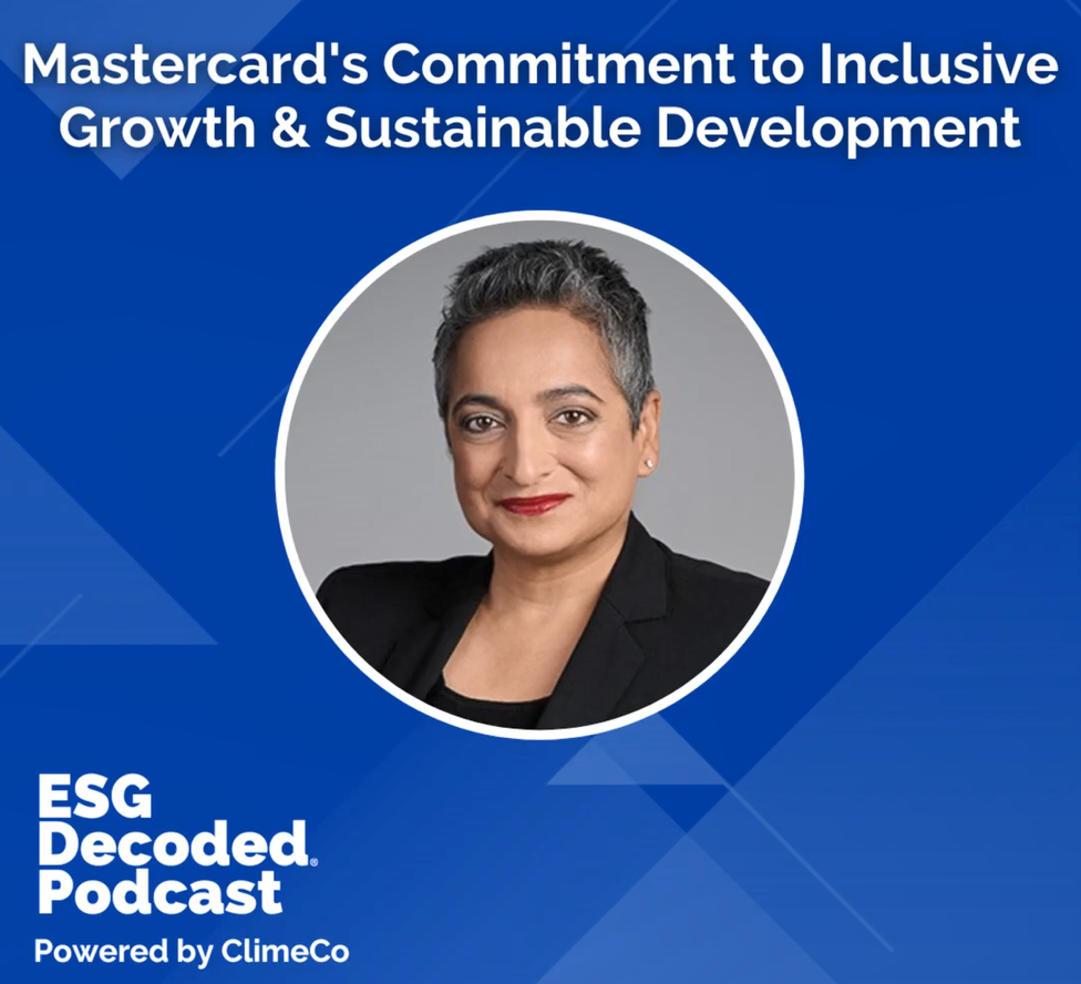 Shamina Singh and "ESG Decoded Podcast"