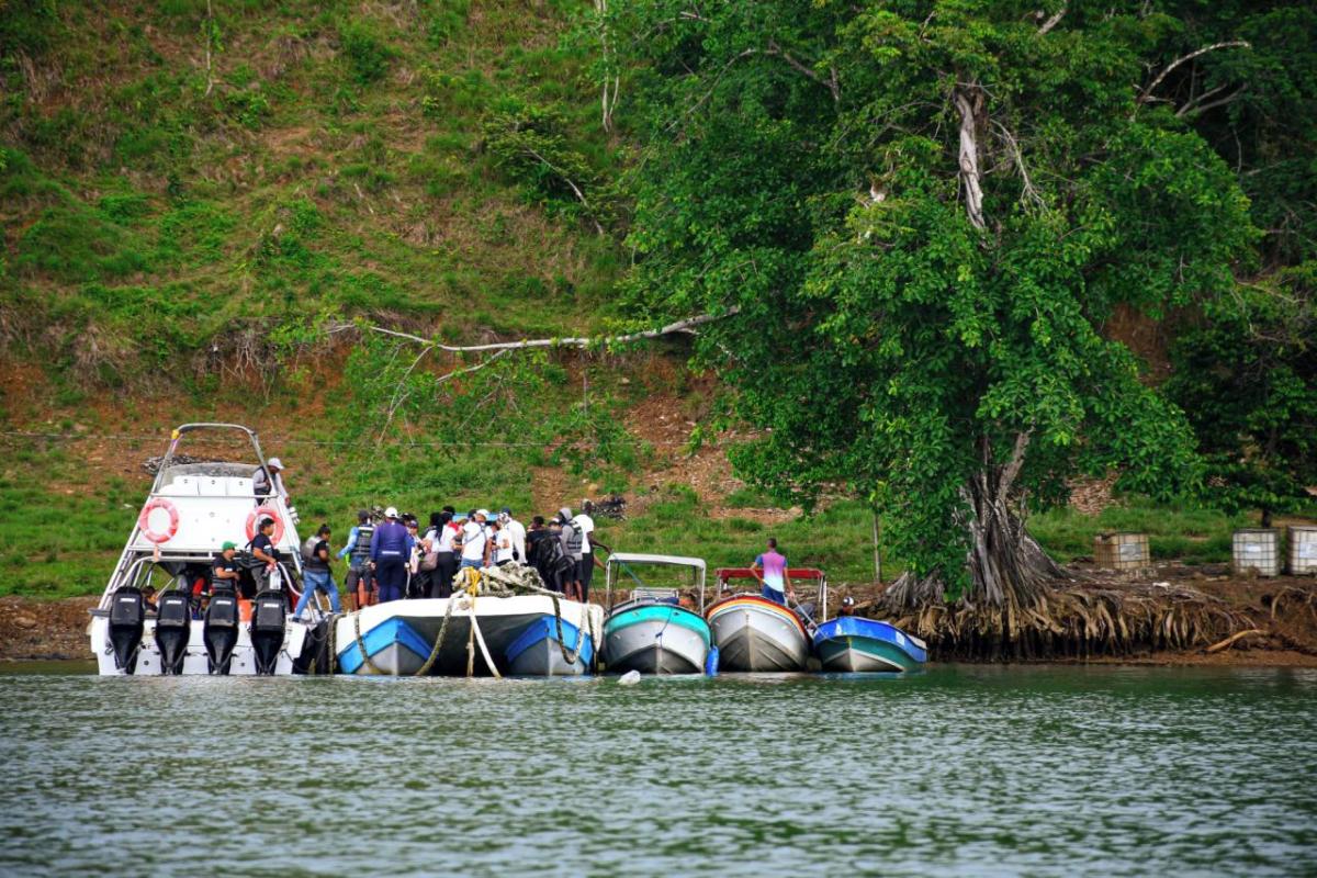 Some families have very little to bring with them on the journey. Still, they embark on the perilous journey to seek safety and shelter elsewhere.