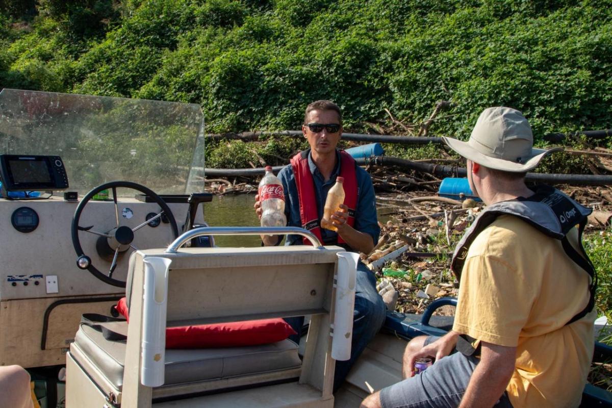 people on a boat