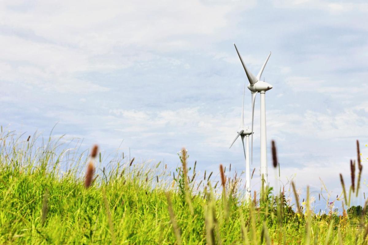 wind turbines