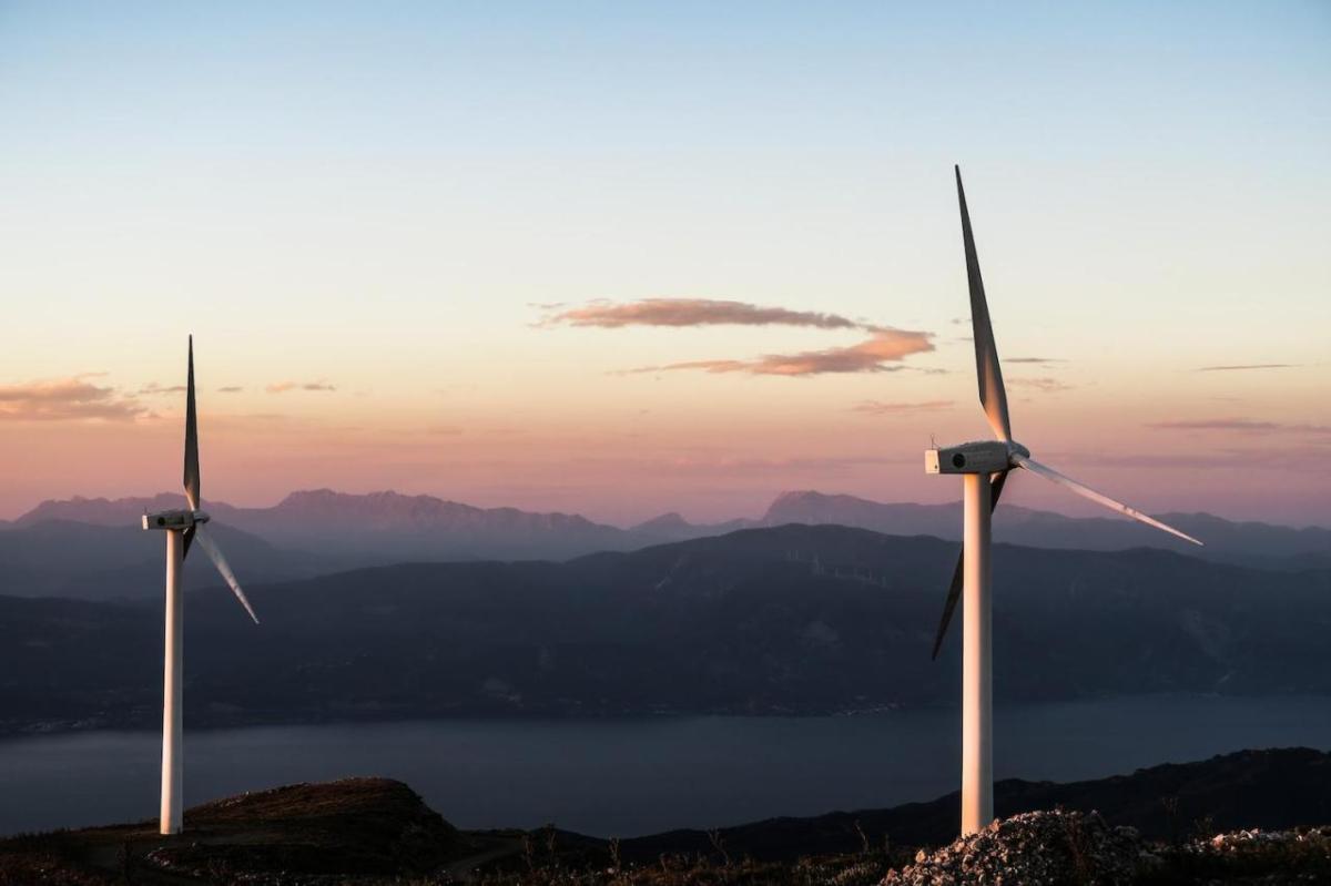 wind turbines